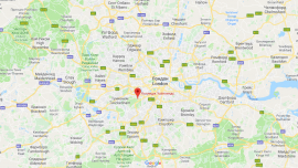 Расположение колледжа на карте Лондона